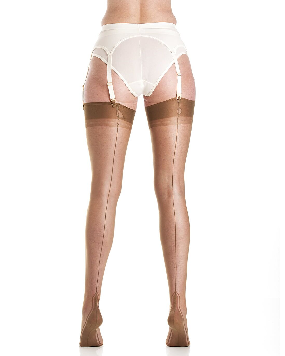 Bronze manhattan fully fashioned stockings