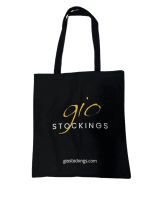 Gio stockings branded tote bag