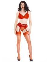 Burnt Copper Limited Edition – Fully Fashioned Charleston Heel Stockings