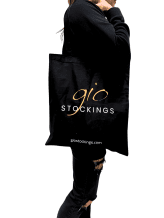 100% cotton branded tote bag - Gio Stockings