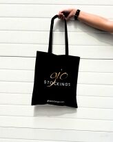 Gio stockings shopping bag 100% cotton