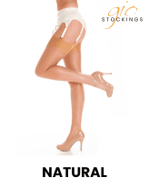 Ivory and Natural lingerie and stockings